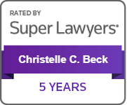 Christelle C. Beck, Super Lawyers 5 Years milestone